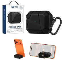 Load image into Gallery viewer, XDcase Football-style Security Lock TPU Earbud Case with Hook &amp; Holder, For AirPods Pro 3, For AirPods 4, For AirPods Pro 2 / 1