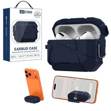 Load image into Gallery viewer, XDcase Football-style Security Lock TPU Earbud Case with Hook &amp; Holder, For AirPods Pro 3, For AirPods 4, For AirPods Pro 2 / 1