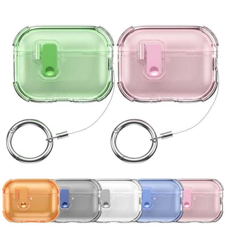 XDcase Transparent Silicone Automatic Pop-Up Earbud Case, For AirPods 5 / 4, For AirPods Pro 3, For AirPods Pro 2 / 1