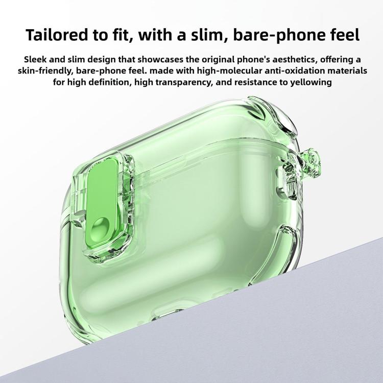 XDcase Transparent Silicone Automatic Pop-Up Earbud Case, For AirPods 5 / 4, For AirPods Pro 3, For AirPods Pro 2 / 1
