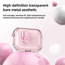 Load image into Gallery viewer, XDcase Transparent Silicone Automatic Pop-Up Earbud Case, For AirPods 5 / 4, For AirPods Pro 3, For AirPods Pro 2 / 1
