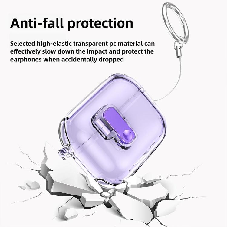 XDcase Transparent Silicone Automatic Pop-Up Earbud Case, For AirPods 5 / 4, For AirPods Pro 3, For AirPods Pro 2 / 1