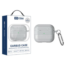 Load image into Gallery viewer, XDcase Carbon Fiber Texture Earbud Case with Hook, For AirPods 5 / 4, For AirPods Pro 3
