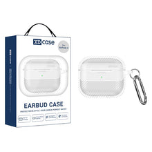 Load image into Gallery viewer, XDcase Carbon Fiber Texture Earbud Case with Hook, For AirPods 5 / 4, For AirPods Pro 3