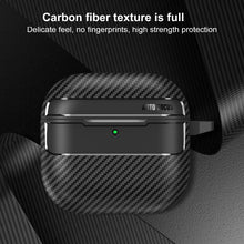 Load image into Gallery viewer, XDcase Carbon Fiber Texture Earbud Case with Hook, For AirPods 5 / 4, For AirPods Pro 3