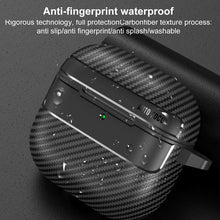 Load image into Gallery viewer, XDcase Carbon Fiber Texture Earbud Case with Hook, For AirPods 5 / 4, For AirPods Pro 3