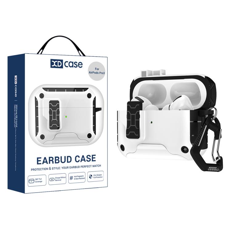 XDcase Auto Pop-Up Magnetic Earbud Case with Holder, For AirPods Pro 3, For AirPods 4, For AirPods Pro 2 / 1