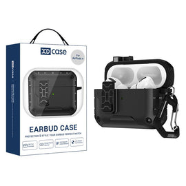 XDcase Auto Pop-Up Magnetic Earbud Case with Holder, For AirPods 5 / 4, For AirPods Pro 3, For AirPods Pro 2 / 1