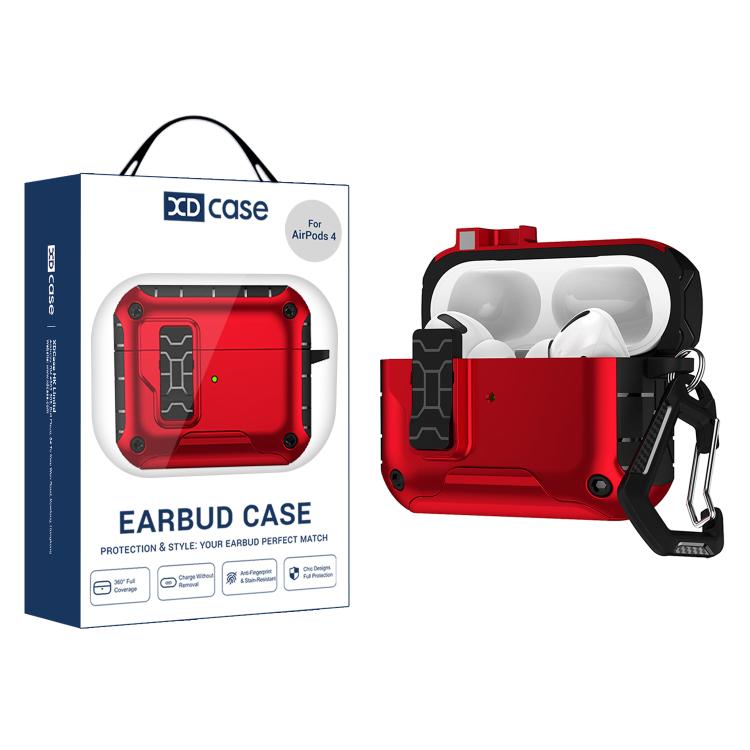 XDcase Auto Pop-Up Magnetic Earbud Case with Holder, For AirPods Pro 3, For AirPods 4, For AirPods Pro 2 / 1