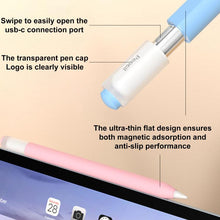 Load image into Gallery viewer, XDcase Jelly Detachable Cap Silicone Stylus Pen Sleeve, For Apple Pencil USB-C / 3