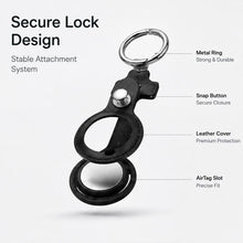 Load image into Gallery viewer, XDcase Vegan Leather Protective Case with Metal Ring, 1PC (Blue), 1PC (Brown), 1PC (Grey), 1PC (Black), 1PC (Red)