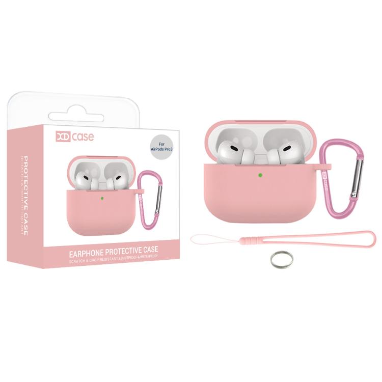 XDcase 2.5mm Thick Silicone Earbud Protective Case with Hook, For AirPods 5 / 4, For AirPods Pro 3, For AirPods Pro 2 / 1
