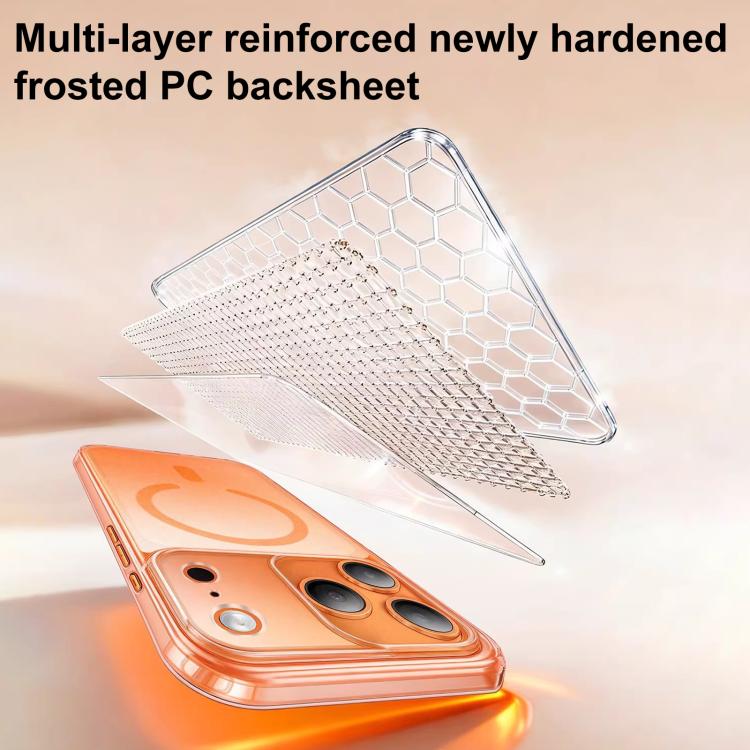 XDcase Frosted Transparent Magnetic Shockproof Phone Case, For iPhone 18 Pro, For iPhone 18 Pro Max, For iPhone 17 Pro Max, For iPhone 17 Pro, For iPhone 17