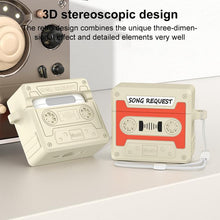 Load image into Gallery viewer, XDcase Retro Cassette Style Silicone Earbuds Case, For AirPods Pro 3, For AirPods 4, For AirPods Pro 2