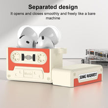Load image into Gallery viewer, XDcase Retro Cassette Style Silicone Earbuds Case, For AirPods Pro 3, For AirPods 4, For AirPods Pro 2