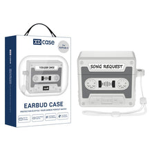 Load image into Gallery viewer, XDcase Retro Cassette Style Silicone Earbuds Case, For AirPods Pro 3, For AirPods 4, For AirPods Pro 2