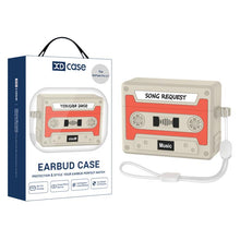 Load image into Gallery viewer, XDcase Retro Cassette Style Silicone Earbuds Case, For AirPods Pro 3, For AirPods 4, For AirPods Pro 2