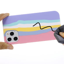 Load image into Gallery viewer, Rainbow Liquid Silicone Shockproof Full Coverage Protective Case, For iPhone 12 Pro Max, For iPhone 12 mini, For iPhone 12 / 12 Pro, For iPhone 7 Plus / 8 Plus, For iPhone SE 2022 / SE 2020 / 8 / 7, For iPhone XR, For iPhone XS / X, For iPhone XS Max