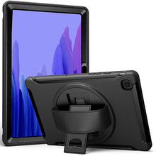Load image into Gallery viewer, 360 Degree Rotation PC + TPU Protective Case with Holder &amp; Hand Strap, For Samsung Galaxy Tab A7 10.4 (2020)