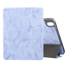Load image into Gallery viewer, Marble Texture Pattern Horizontal Flip Leather Case, with Three-folding Holder &amp; Sleep / Wake-up, For iPad Air 2022 / 2020 10.9