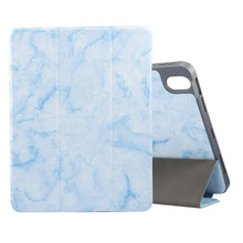 Load image into Gallery viewer, Marble Texture Pattern Horizontal Flip Leather Case, with Three-folding Holder &amp; Sleep / Wake-up, For iPad Air 2022 / 2020 10.9