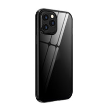 Load image into Gallery viewer, Double Sides Tempered Glass Magnetic Adsorption Metal Frame Anti-peep Screen Case, For iPhone 12 Pro Max, For iPhone 12 / 12 Pro, For iPhone 12 mini