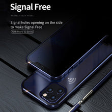 Load image into Gallery viewer, Double Sides Tempered Glass Magnetic Adsorption Metal Frame Anti-peep Screen Case, For iPhone 12 Pro Max, For iPhone 12 / 12 Pro, For iPhone 12 mini