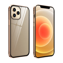 Load image into Gallery viewer, Double Sides Tempered Glass Magnetic Adsorption Metal Frame Anti-peep Screen Case, For iPhone 12 Pro Max, For iPhone 12 / 12 Pro, For iPhone 12 mini