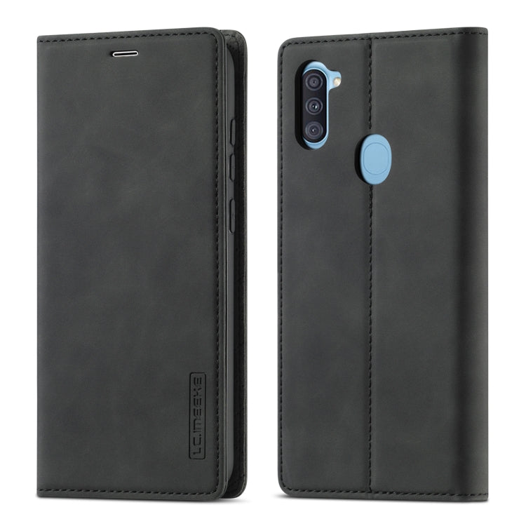 LC.IMEEK Strong Magnetism Ultra-thin Horizontal Flip Shockproof Matte TPU + PU Leather Case with Holder & Card Slots & Wallet, For Samsung Galaxy A11 / M11, For Samsung Galaxy A21s, For Samsung Galaxy A51 / M40s, For Samsung Galaxy A71 / M70s          ...