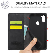 Load image into Gallery viewer, LC.IMEEK Strong Magnetism Ultra-thin Horizontal Flip Shockproof Matte TPU + PU Leather Case with Holder &amp; Card Slots &amp; Wallet, For Samsung Galaxy A11 / M11, For Samsung Galaxy A21s, For Samsung Galaxy A51 / M40s, For Samsung Galaxy A71 / M70s          ...