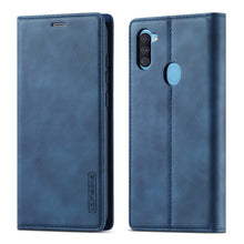 Load image into Gallery viewer, LC.IMEEK Strong Magnetism Ultra-thin Horizontal Flip Shockproof Matte TPU + PU Leather Case with Holder &amp; Card Slots &amp; Wallet, For Samsung Galaxy A11 / M11, For Samsung Galaxy A21s, For Samsung Galaxy A51 / M40s, For Samsung Galaxy A71 / M70s          ...