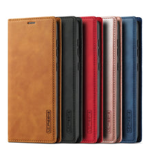 Load image into Gallery viewer, LC.IMEEK Strong Magnetism Ultra-thin Horizontal Flip Shockproof Matte TPU + PU Leather Case with Holder &amp; Card Slots &amp; Wallet, For Samsung Galaxy A11 / M11, For Samsung Galaxy A21s, For Samsung Galaxy A51 / M40s, For Samsung Galaxy A71 / M70s          ...
