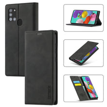 Load image into Gallery viewer, LC.IMEEK Strong Magnetism Ultra-thin Horizontal Flip Shockproof Matte TPU + PU Leather Case with Holder &amp; Card Slots &amp; Wallet, For Samsung Galaxy A11 / M11, For Samsung Galaxy A21s, For Samsung Galaxy A51 / M40s, For Samsung Galaxy A71 / M70s          ...
