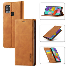 Load image into Gallery viewer, LC.IMEEK Strong Magnetism Ultra-thin Horizontal Flip Shockproof Matte TPU + PU Leather Case with Holder &amp; Card Slots &amp; Wallet, For Samsung Galaxy A11 / M11, For Samsung Galaxy A21s, For Samsung Galaxy A51 / M40s, For Samsung Galaxy A71 / M70s          ...