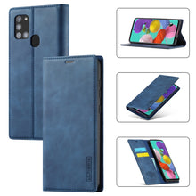 Load image into Gallery viewer, LC.IMEEK Strong Magnetism Ultra-thin Horizontal Flip Shockproof Matte TPU + PU Leather Case with Holder &amp; Card Slots &amp; Wallet, For Samsung Galaxy A11 / M11, For Samsung Galaxy A21s, For Samsung Galaxy A51 / M40s, For Samsung Galaxy A71 / M70s          ...