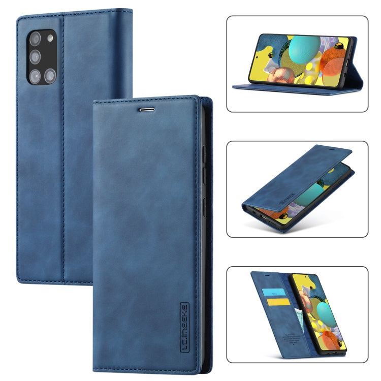 LC.IMEEK Strong Magnetism Ultra-thin Horizontal Flip Shockproof Matte TPU + PU Leather Case with Holder & Card Slots & Wallet, For Samsung Galaxy A11 / M11, For Samsung Galaxy A21s, For Samsung Galaxy A51 / M40s, For Samsung Galaxy A71 / M70s          ...