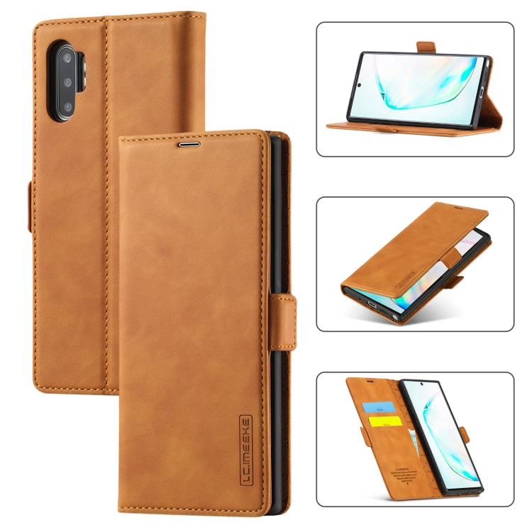 LC.IMEEK Strong Magnetism Ultra-thin Horizontal Flip Shockproof Matte TPU + PU Leather Case with Holder & Card Slots & Wallet, For Samsung Galaxy A11 / M11, For Samsung Galaxy A21s, For Samsung Galaxy A51 / M40s, For Samsung Galaxy A71 / M70s          ...