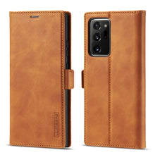 Load image into Gallery viewer, LC.IMEEK Strong Magnetism Ultra-thin Horizontal Flip Shockproof Matte TPU + PU Leather Case with Holder &amp; Card Slots &amp; Wallet, For Samsung Galaxy A11 / M11, For Samsung Galaxy A21s, For Samsung Galaxy A51 / M40s, For Samsung Galaxy A71 / M70s          ...