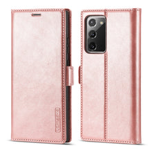 Load image into Gallery viewer, LC.IMEEK Strong Magnetism Ultra-thin Horizontal Flip Shockproof Matte TPU + PU Leather Case with Holder &amp; Card Slots &amp; Wallet, For Samsung Galaxy A11 / M11, For Samsung Galaxy A21s, For Samsung Galaxy A51 / M40s, For Samsung Galaxy A71 / M70s          ...