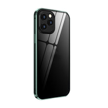 Load image into Gallery viewer, Double Sides Tempered Glass Magnetic Adsorption Metal Frame HD Screen Case, For iPhone 12 Pro Max, For iPhone 12 / 12 Pro, For iPhone 12 mini