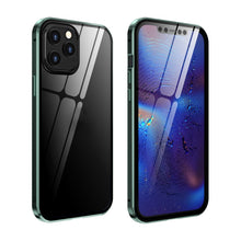 Load image into Gallery viewer, Double Sides Tempered Glass Magnetic Adsorption Metal Frame HD Screen Case, For iPhone 12 Pro Max, For iPhone 12 / 12 Pro, For iPhone 12 mini