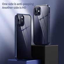 Load image into Gallery viewer, Double Sides Tempered Glass Magnetic Adsorption Metal Frame HD Screen Case, For iPhone 12 Pro Max, For iPhone 12 / 12 Pro, For iPhone 12 mini