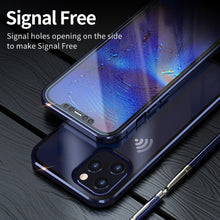 Load image into Gallery viewer, Double Sides Tempered Glass Magnetic Adsorption Metal Frame HD Screen Case, For iPhone 12 Pro Max, For iPhone 12 / 12 Pro, For iPhone 12 mini