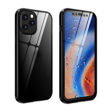 Load image into Gallery viewer, Double Sides Tempered Glass Magnetic Adsorption Metal Frame HD Screen Case, For iPhone 12 Pro Max, For iPhone 12 / 12 Pro, For iPhone 12 mini