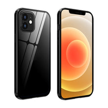 Load image into Gallery viewer, Double Sides Tempered Glass Magnetic Adsorption Metal Frame HD Screen Case, For iPhone 12 Pro Max, For iPhone 12 / 12 Pro, For iPhone 12 mini