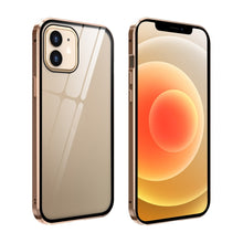 Load image into Gallery viewer, Double Sides Tempered Glass Magnetic Adsorption Metal Frame HD Screen Case, For iPhone 12 Pro Max, For iPhone 12 / 12 Pro, For iPhone 12 mini