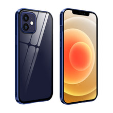 Load image into Gallery viewer, Double Sides Tempered Glass Magnetic Adsorption Metal Frame HD Screen Case, For iPhone 12 Pro Max, For iPhone 12 / 12 Pro, For iPhone 12 mini