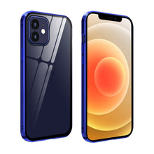 Load image into Gallery viewer, Double Sides Tempered Glass Magnetic Adsorption Metal Frame HD Screen Case, For iPhone 12 Pro Max, For iPhone 12 / 12 Pro, For iPhone 12 mini