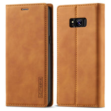 Load image into Gallery viewer, LC.IMEEKE Strong Magnetism Ultra-thin Horizontal Flip Shockproof Matte TPU + PU Leather Case with Holder &amp; Card Slots &amp; Wallet, For Samsung Galaxy S20, For Samsung Galaxy S20+, For Samsung Galaxy S20 Ultra, For Samsung Galaxy S20 FE, For Samsung Galaxy...