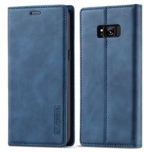 Load image into Gallery viewer, LC.IMEEKE Strong Magnetism Ultra-thin Horizontal Flip Shockproof Matte TPU + PU Leather Case with Holder &amp; Card Slots &amp; Wallet, For Samsung Galaxy S20, For Samsung Galaxy S20+, For Samsung Galaxy S20 Ultra, For Samsung Galaxy S20 FE, For Samsung Galaxy...